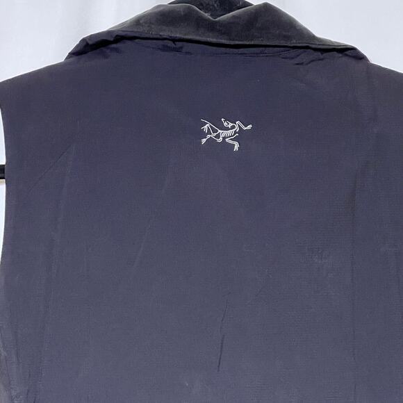 Acr'teryx High Neck Full Zip Vest Black Womens Size Small Logo - Picture 8 of 10